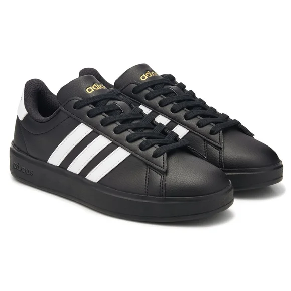 adidas gazelle silver green womens adidas Women's Grand Court 2.0 Sneakers | White/Black